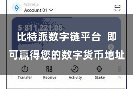 比特派数字链平台  即可赢得您的数字货币地址