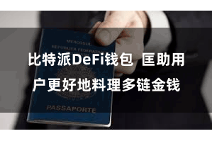 比特派DeFi钱包  匡助用户更好地料理多链金钱