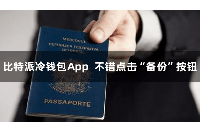 比特派冷钱包App  不错点击“备份”按钮