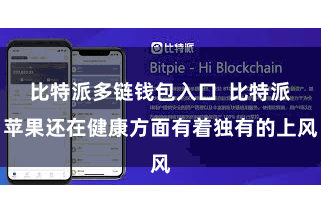 比特派多链钱包入口  比特派苹果还在健康方面有着独有的上风